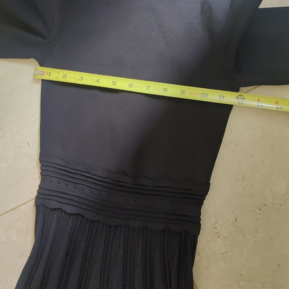 Ted Baker Dorlean Scallop Trim Knit Skater Dress Size 0 NWOT - Picture 16 of 17